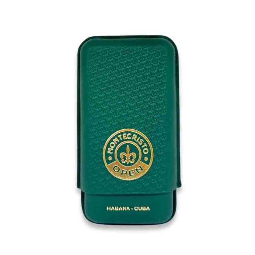 MonteCristo Open Deri Puro Kılıfı 3lü Yeşil (64Ring)