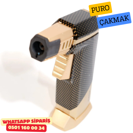 Parmida Gold Carbon 1 Torch Puro Çakmak