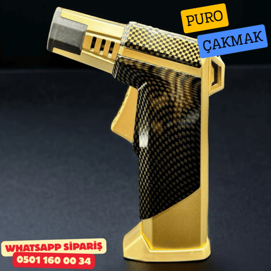 Parmida Gold Carbon 1 Torch Puro Çakmak