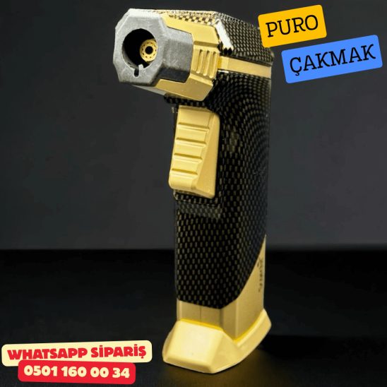 Parmida Gold Carbon 1 Torch Puro Çakmak