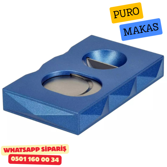Colibri Quasar SV-Cut Mavi Çift Fonksiyonlu Puro Kesici