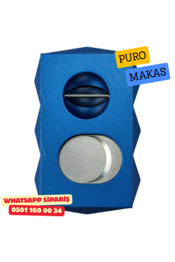 Colibri Quasar SV-Cut Mavi Çift Fonksiyonlu Puro Kesici