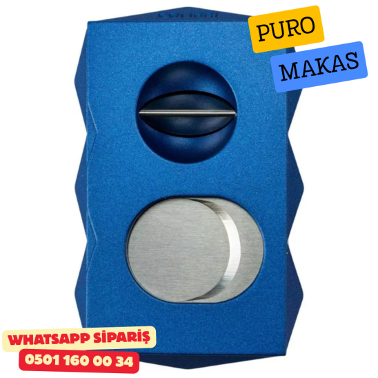 Colibri Quasar SV-Cut Mavi Çift Fonksiyonlu Puro Kesici