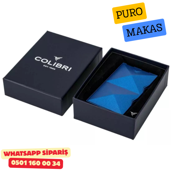 Colibri Quasar SV-Cut Mavi Çift Fonksiyonlu Puro Kesici