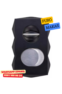 Colibri Quasar SV-Cut Siyah Çift Fonksiyonlu Puro Kesici