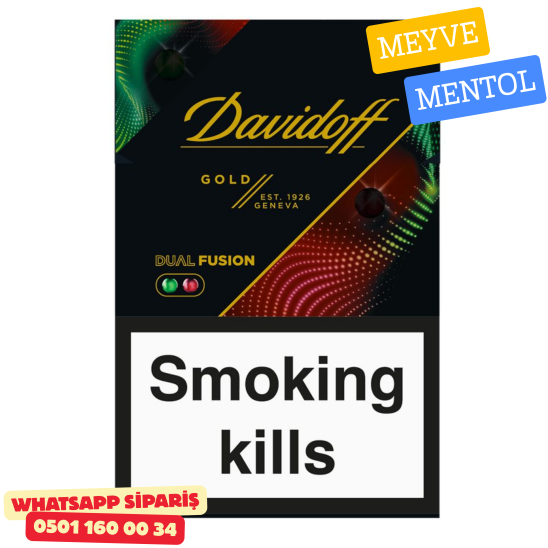 Davidoff Gold Dual Fusion Aromalı Sigara x10 Paket