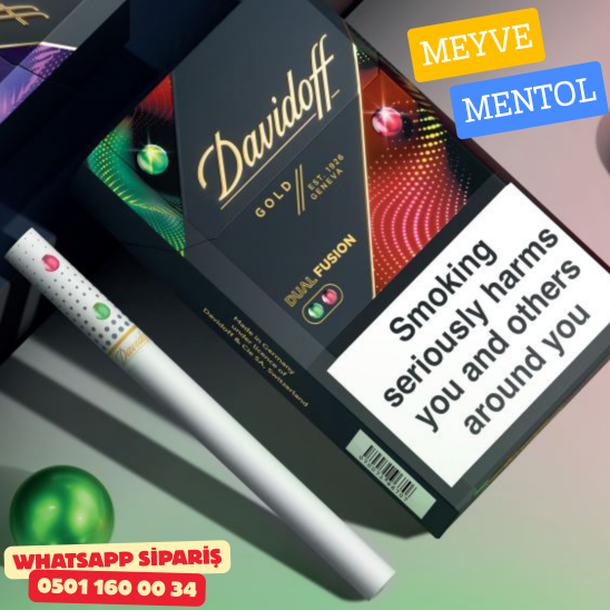 Davidoff Gold Dual Fusion Aromalı Sigara x10 Paket