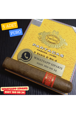 Partagas Serie D No.4 – 5’li Puro Paket