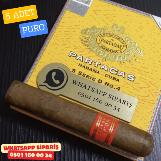 Partagas Serie D No.4 – 5’li Puro Paket
