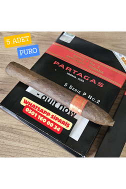 Partagas Serie P No.2 – 5'li Puro Paket