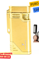 Black Martin Gold Çift Torch Metal Puro Çakmak