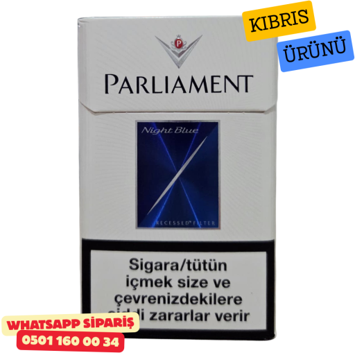 Parliament Night Blue Kısa Sigara x10 Paket (Kıbrıs)