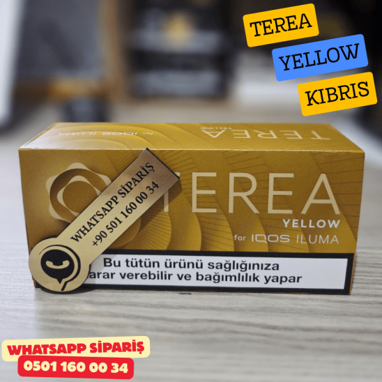 Terea Yellow Kıbrıs x10 Paket Terea Yellow Kıbrıs x10 Paket