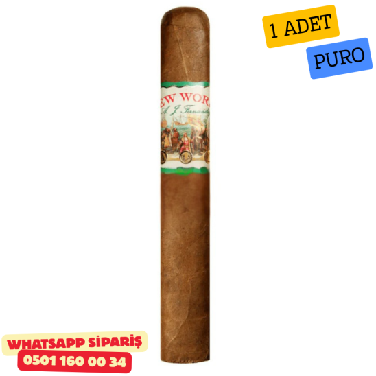 AJ Fernandez New World Cameroon Gordo 1 Adet Puro