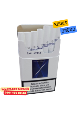 Parliament Night Blue Kısa Sigara x10 Paket (Kıbrıs)