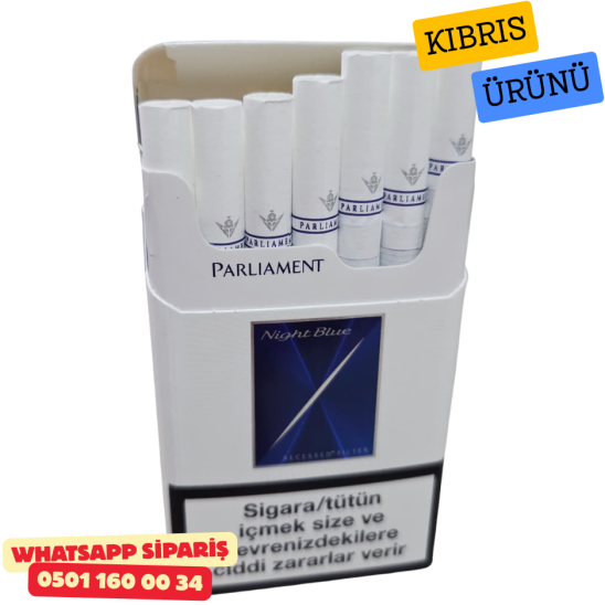 Parliament Night Blue Kısa Sigara x10 Paket (Kıbrıs)