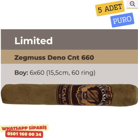 Zegmuss Gordo Connecticut 660 - 5'li Puro Paket