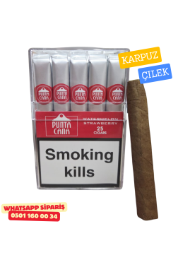 Punta Cana Watermelon Strawberry – 25'li Aromalı Puro Paket