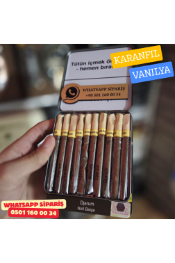 Djarum Sigarillo No5 Beige  (Karanfil ve Vanilya Aromalı) 1 Paket