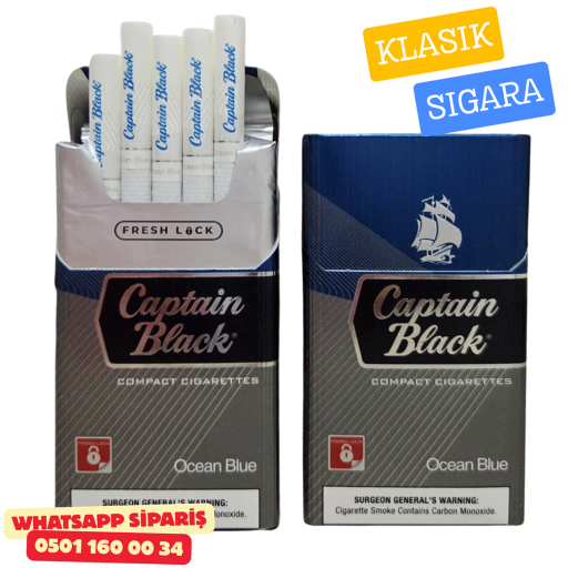 Captain Black Compat - Ocean Blue Sigara ( Klasik ) x10 Paket