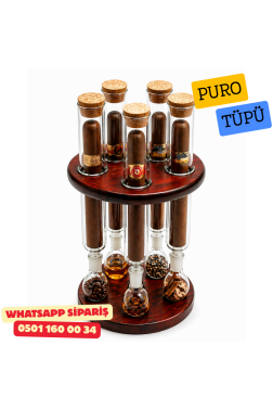 Demlendirici ve Aromalandırıcı Puro Tüpü 5li Set