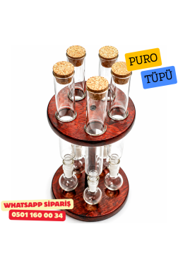 Demlendirici ve Aromalandırıcı Puro Tüpü 5li Set