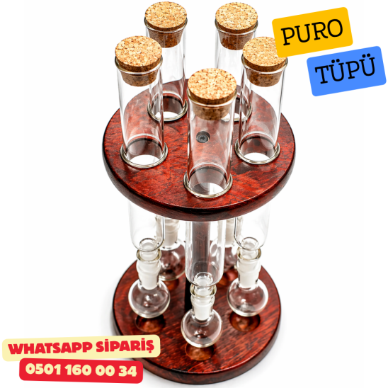 Demlendirici ve Aromalandırıcı Puro Tüpü 5li Set