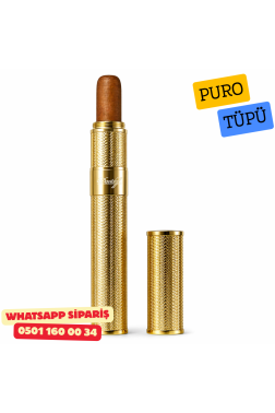 Davidoff Diacut Metal Puro Kılıfı Tüpü Tekli 44 Ring