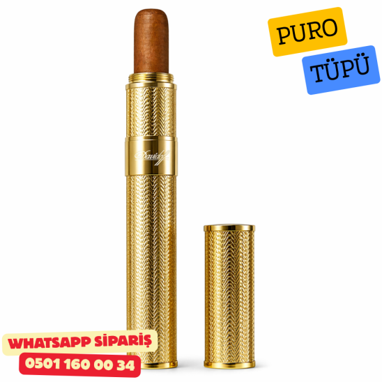 Davidoff Diacut Metal Puro Kılıfı Tüpü Tekli 44 Ring