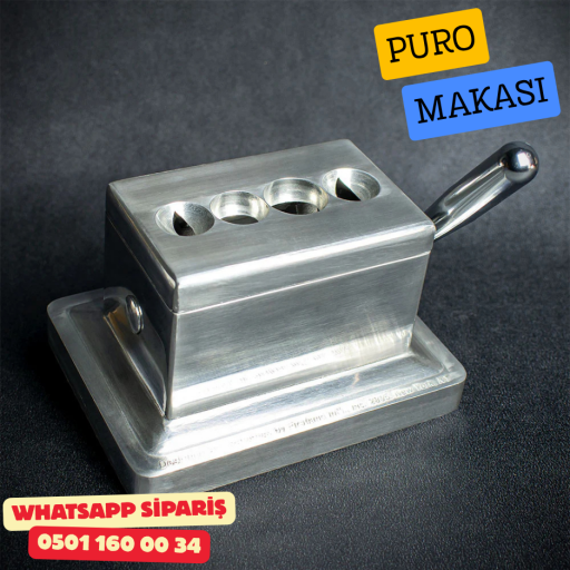 Dörtlü Masa Tipi Puro Kesici – Düz & V Kesim Dörtlü Masa Tipi Puro Kesici – Düz & V Kesim