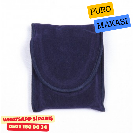 Caseti Gunmetal 3 Fonksiyonlu Puro Makası (V + Düz Kesim + Delici)