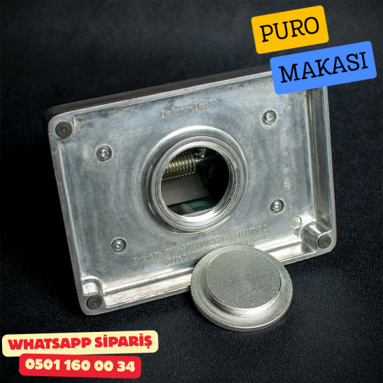 Dörtlü Masa Tipi Puro Kesici – Düz & V Kesim Dörtlü Masa Tipi Puro Kesici – Düz & V Kesim