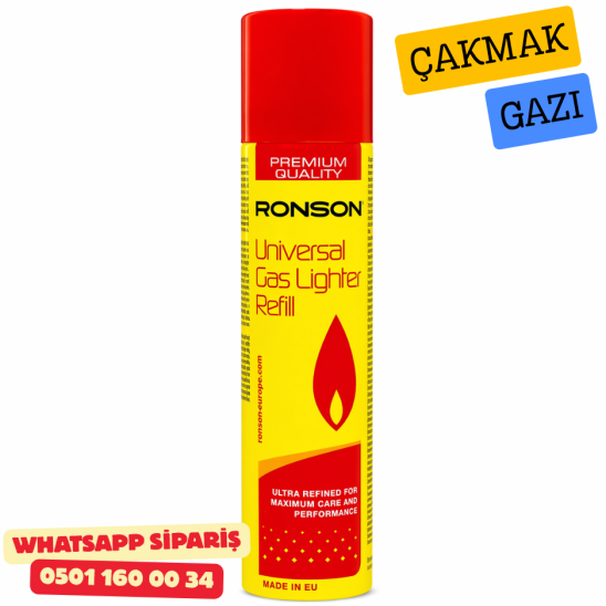 Ronson Universal Çakmak Gazı 90ML (Seyahat Tipi)