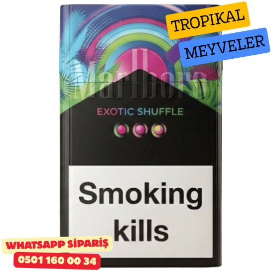 Marlboro Exotic Shuffle (Tropikal Meyve) Sigara x10 Paket