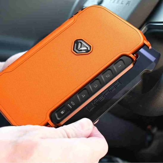 Vaultek Lifepod X Mini Seyahat Humidoru Turuncu 4lü