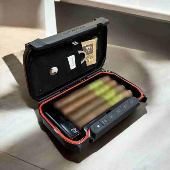 Vaultek Lifepod X Mini Seyahat Humidoru Mavi 4lü