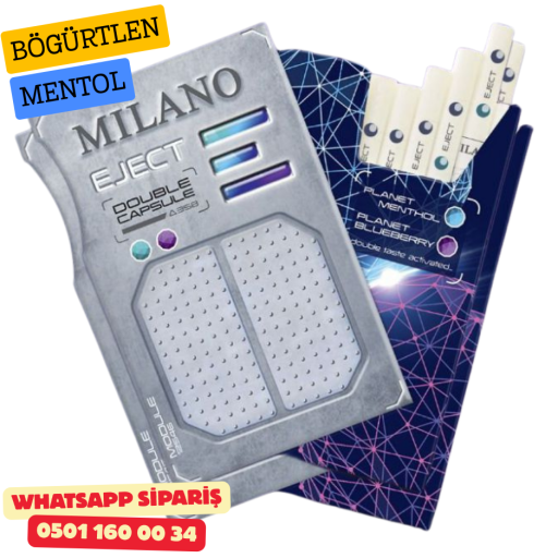 Milano Eject Double Click Sigara - Mentol ve Böğürtlen x10 Paket Sigara