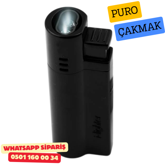 I-Lighter Çift Torch Jet Alev Çakmak – Mat Siyah Renk