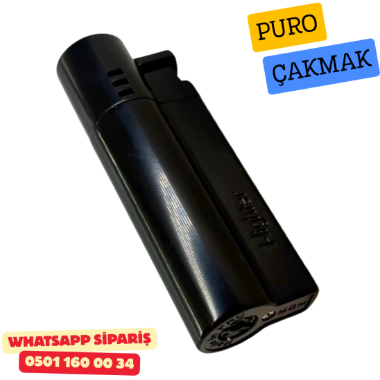 I-Lighter Çift Torch Jet Alev Çakmak – Mat Siyah Renk