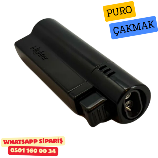 I-Lighter Çift Torch Jet Alev Çakmak – Mat Siyah Renk