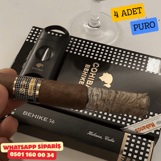 Cohiba Behike (56) 4lü Puro Paket