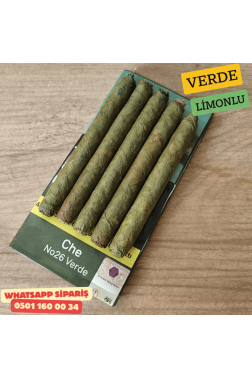 Che No26 Verde (Limon) Aromalı Islak Puro 1 Paket