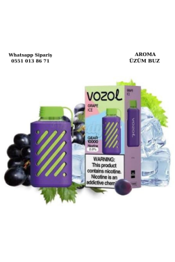 Vozol Grape Ice 10000 PUFF