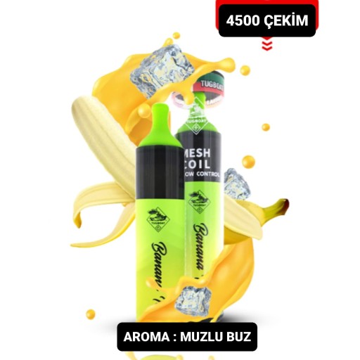 Banana Ice Tek Kullanımlık 4500 Puffs