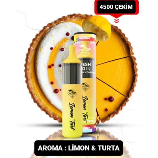 Lemon Tart Tek Kullanımlık 4500 Puffs