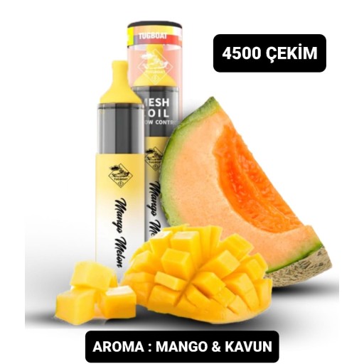 Mango Melon Tek Kullanımlık 4500 Puffs