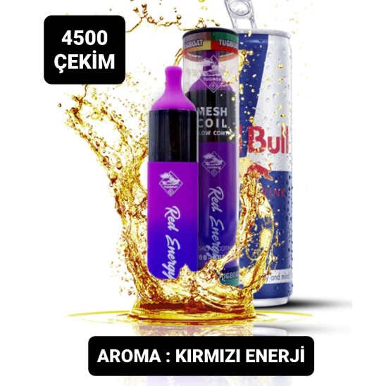 Red Energy Tek Kullanımlık 4500 Puffs
